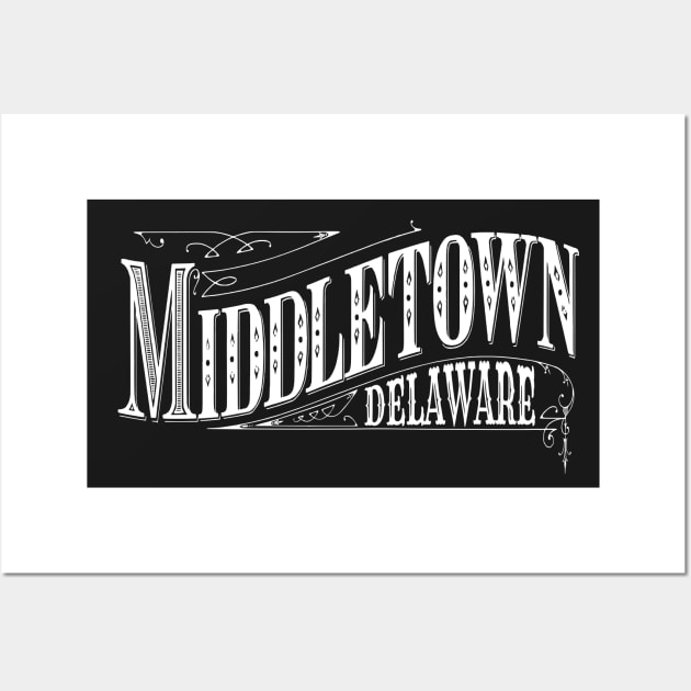 Vintage Middletown, DE Wall Art by DonDota